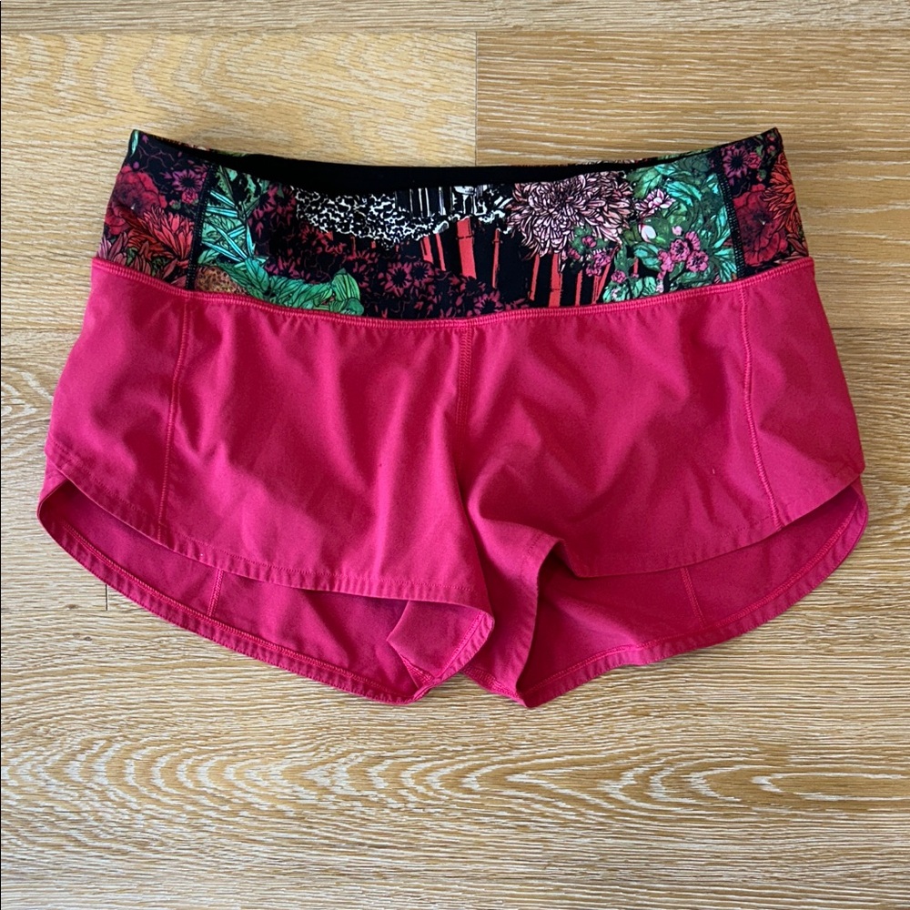 Lululemon speed shorts